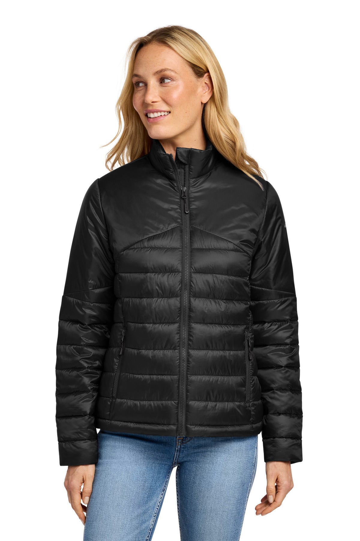 Eddie Bauer Women's Quilted Jacket - Deep Black