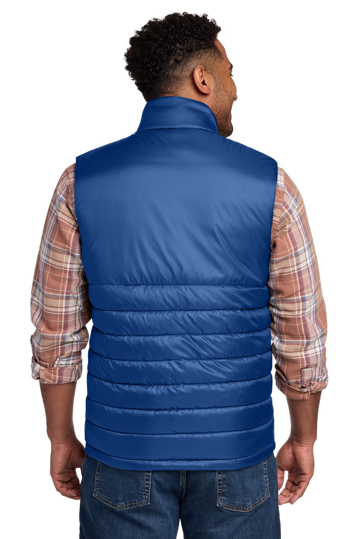 Eddie Bauer Quilted Vest - Cobalt Blue