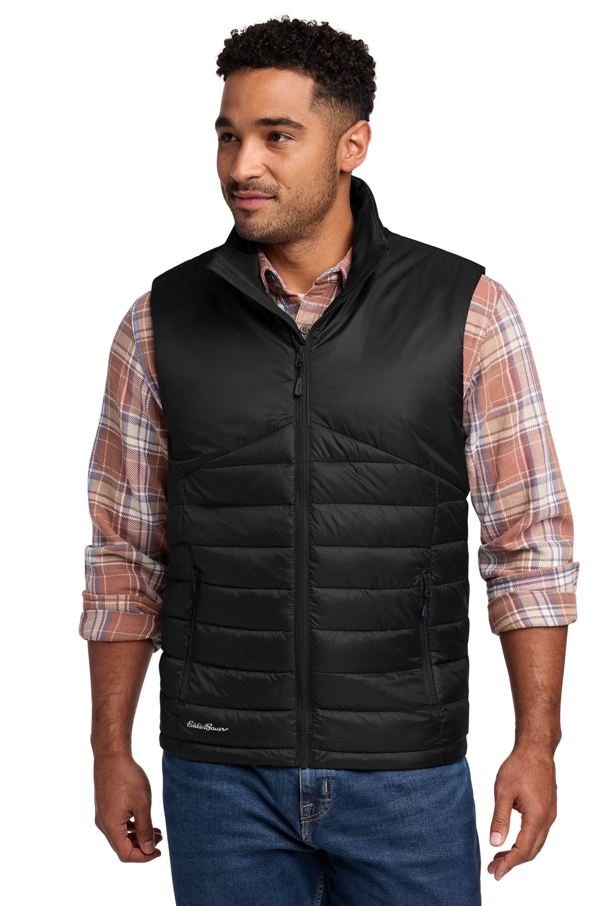 Eddie Bauer Quilted Vest - Deep Black