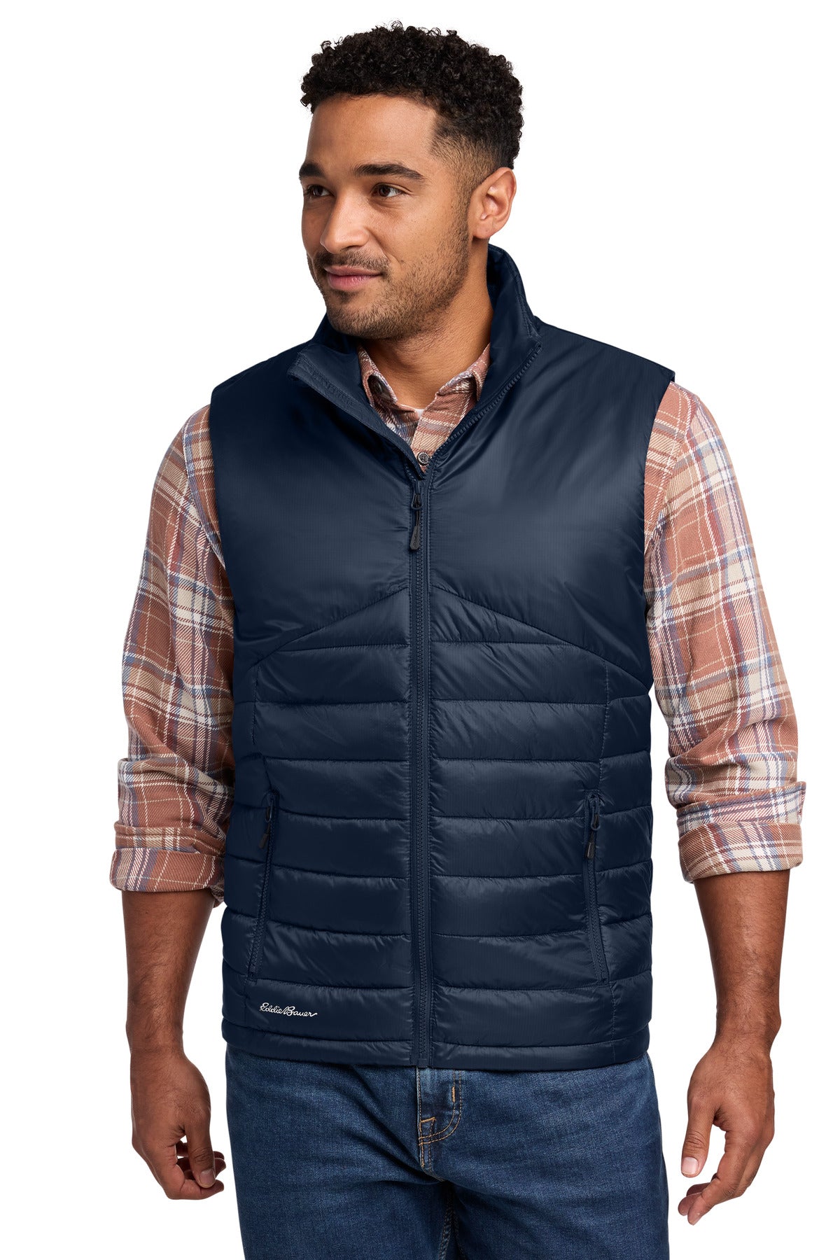 Eddie Bauer Quilted Vest - River Blue Navy