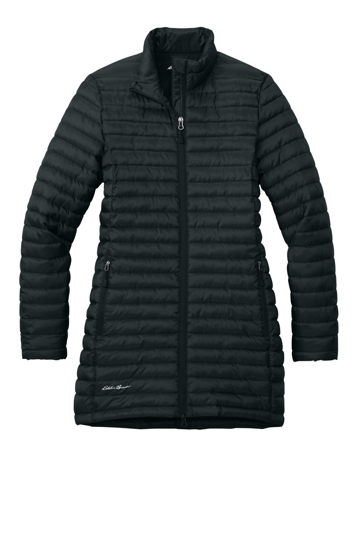 Eddie Bauer Women's Packable Quilted Full-Zip - Black