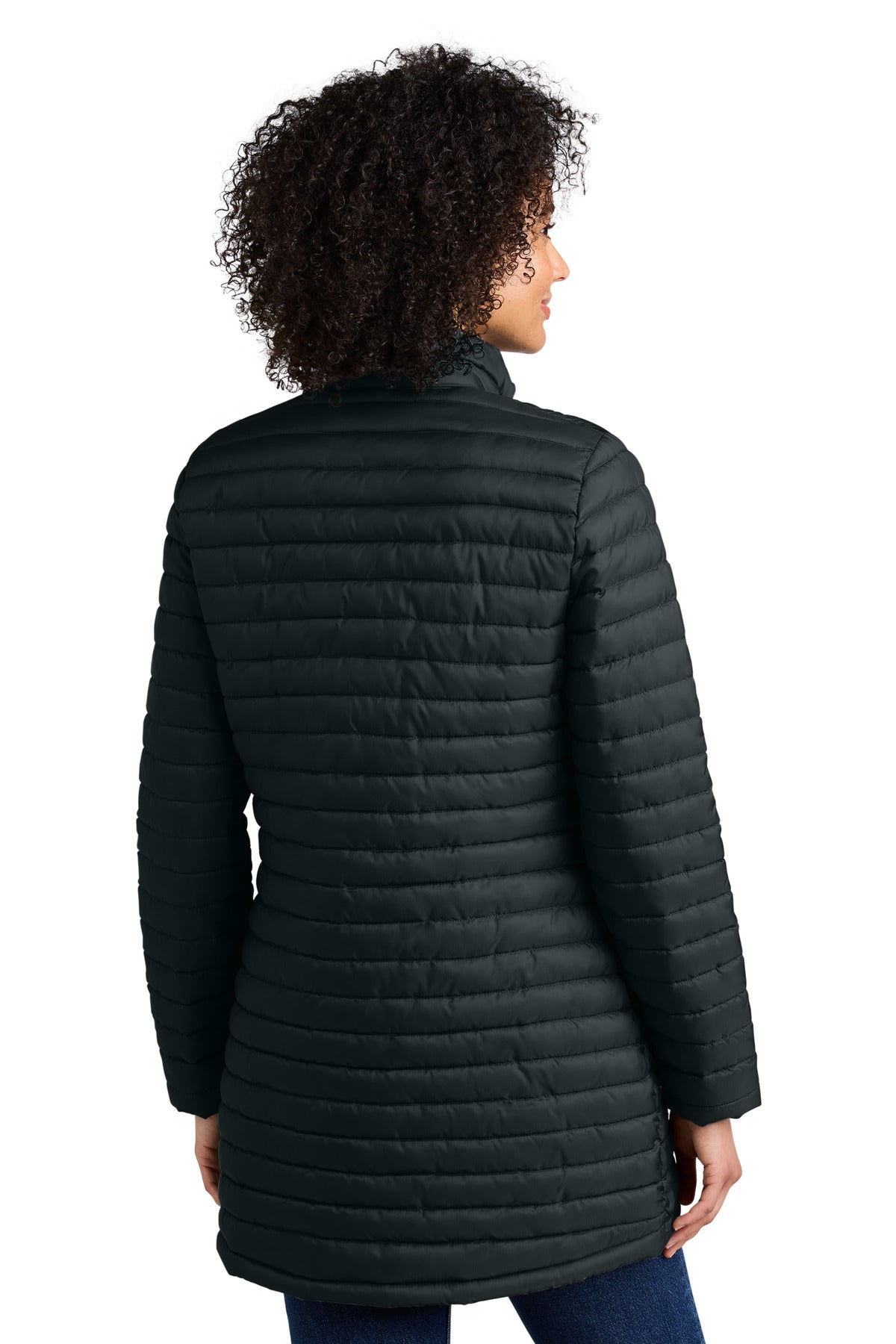 Eddie Bauer Women's Packable Quilted Full-Zip - Black