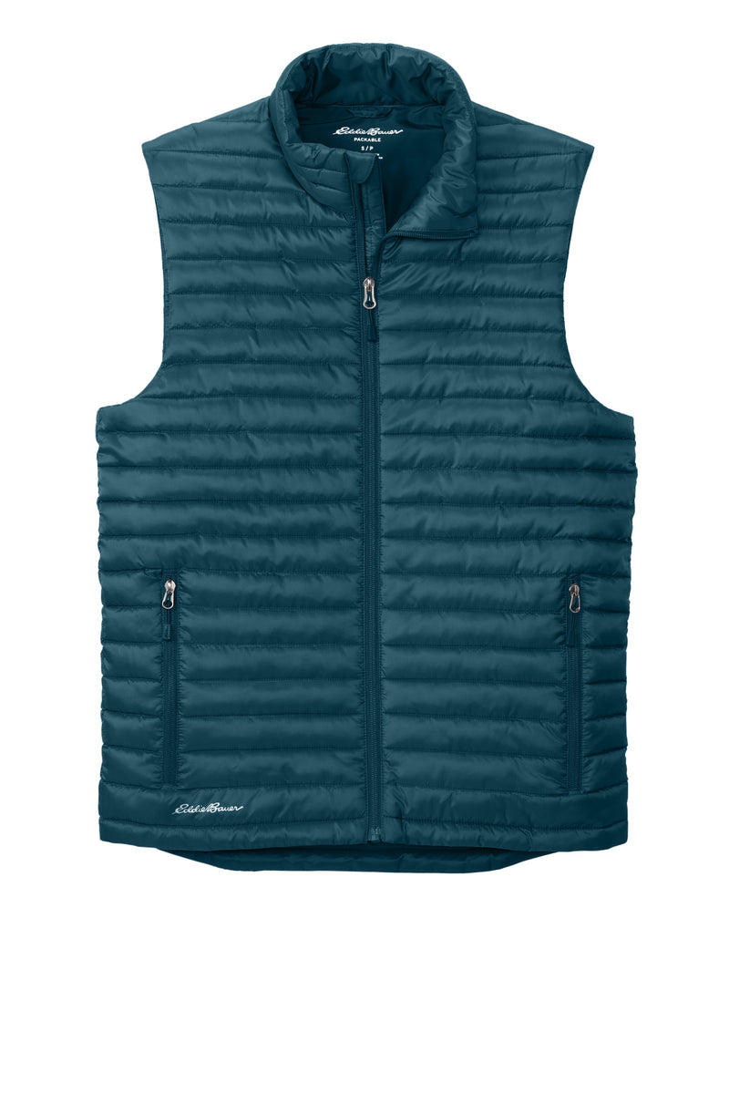 Eddie Bauer Packable Quilted Vest - Adriatic Blue