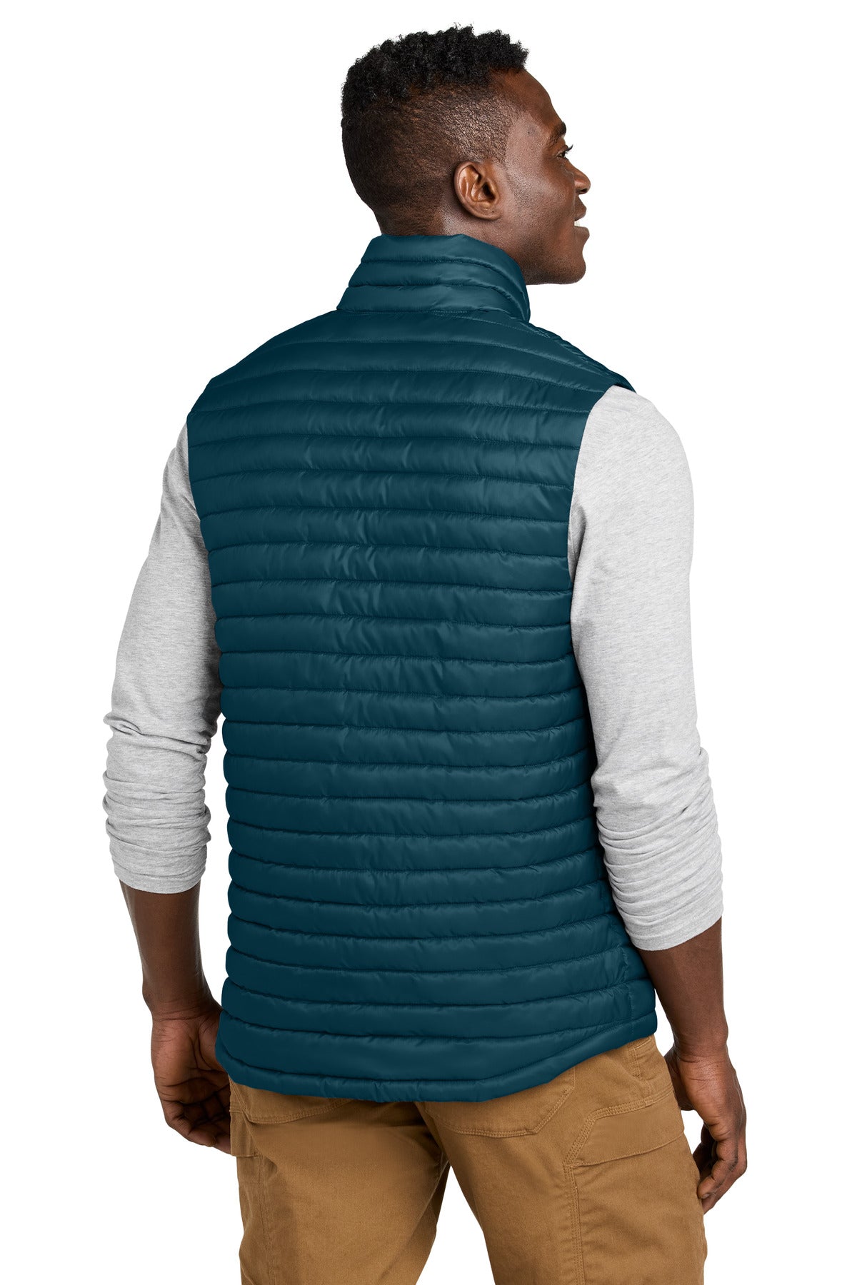 Eddie Bauer Packable Quilted Vest - Adriatic Blue