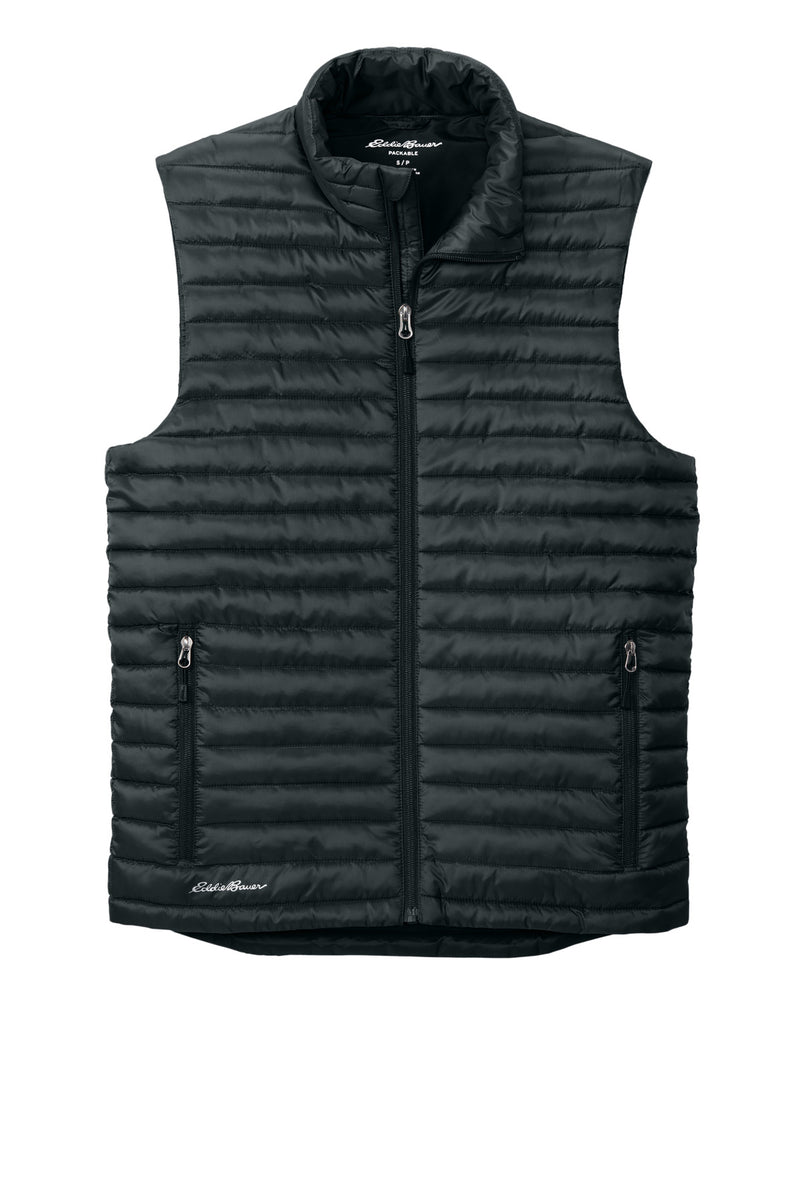 Eddie Bauer Packable Quilted Vest - Black