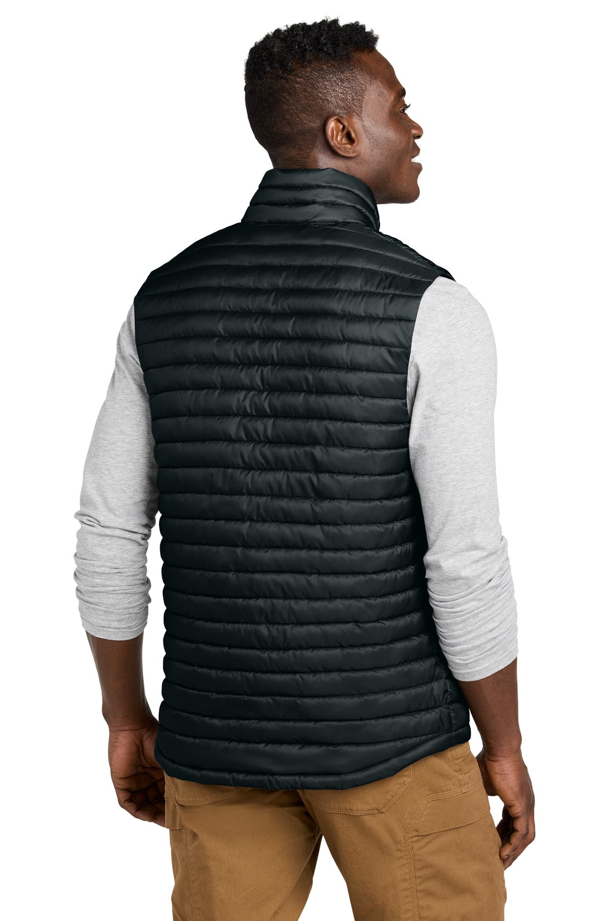 Eddie Bauer Packable Quilted Vest - Black