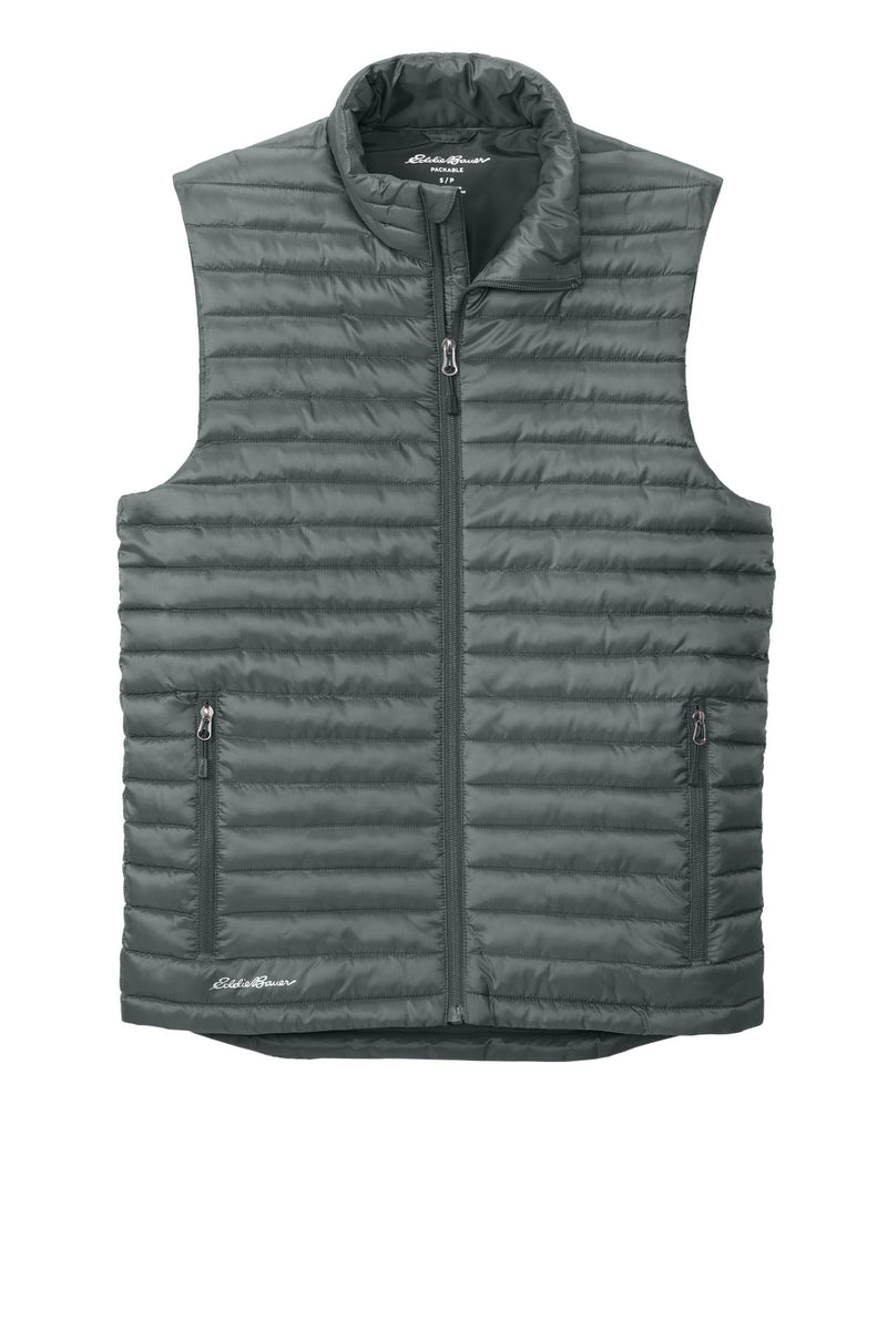 Eddie Bauer Packable Quilted Vest - Metal Grey
