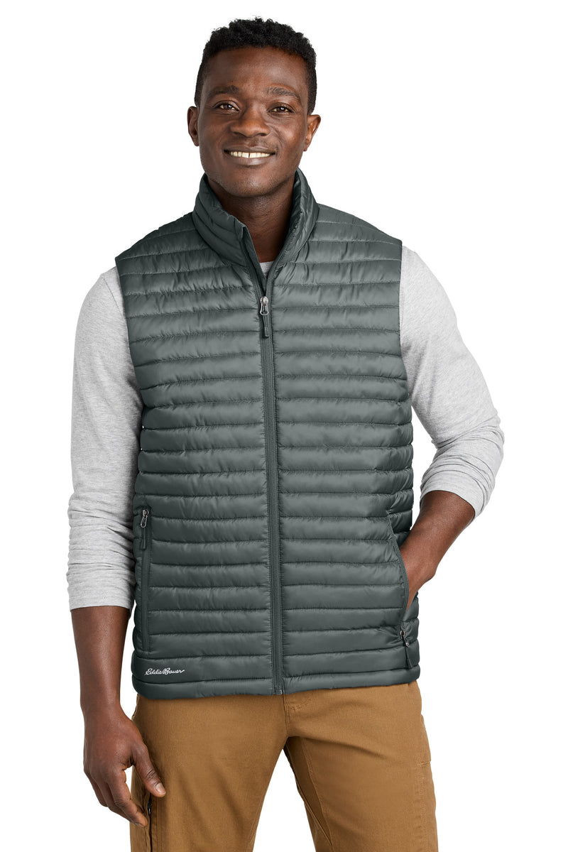 Eddie Bauer Packable Quilted Vest - Metal Grey