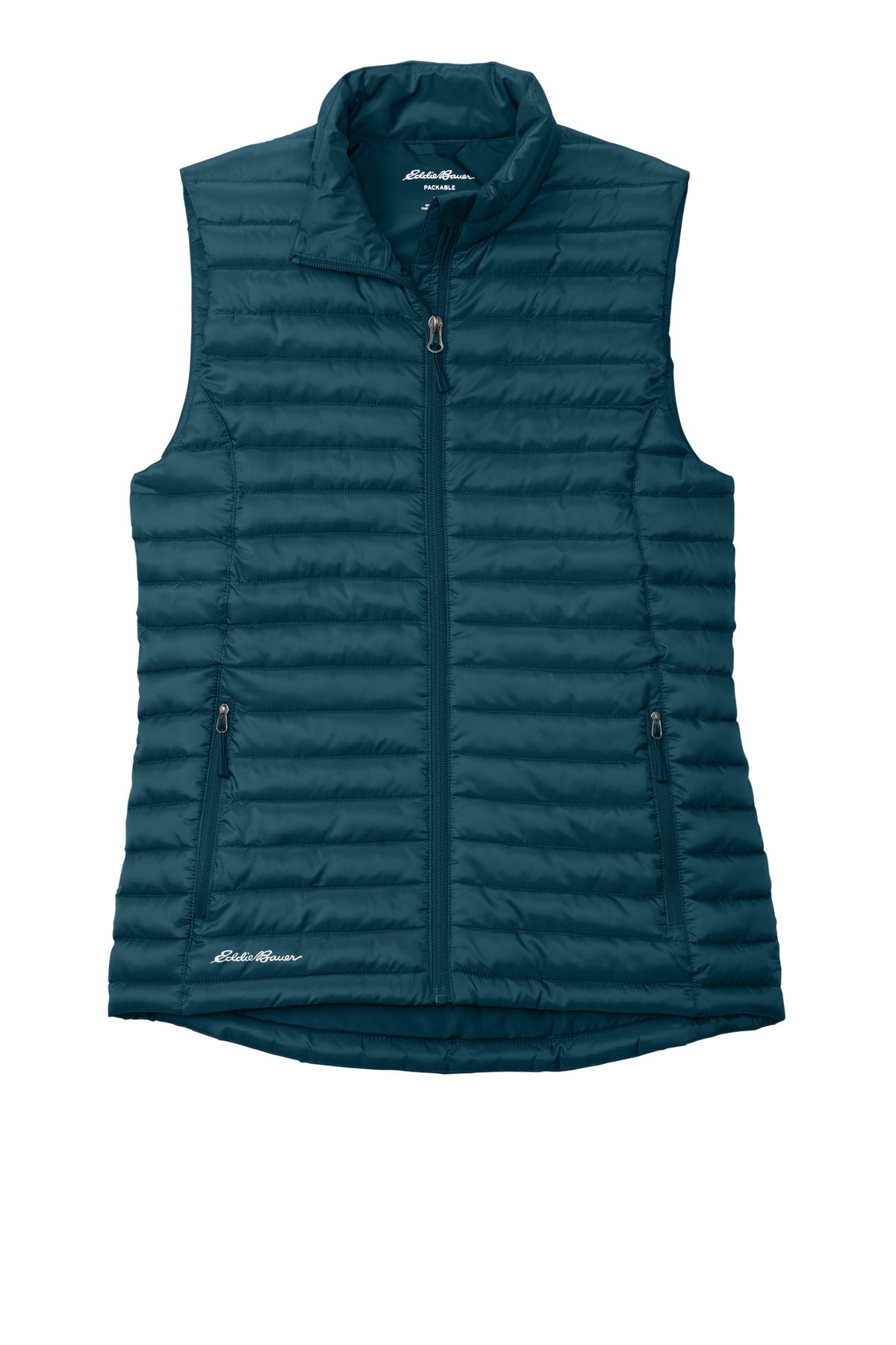 Eddie Bauer Women's Packable Quilted Vest - Adriatic Blue