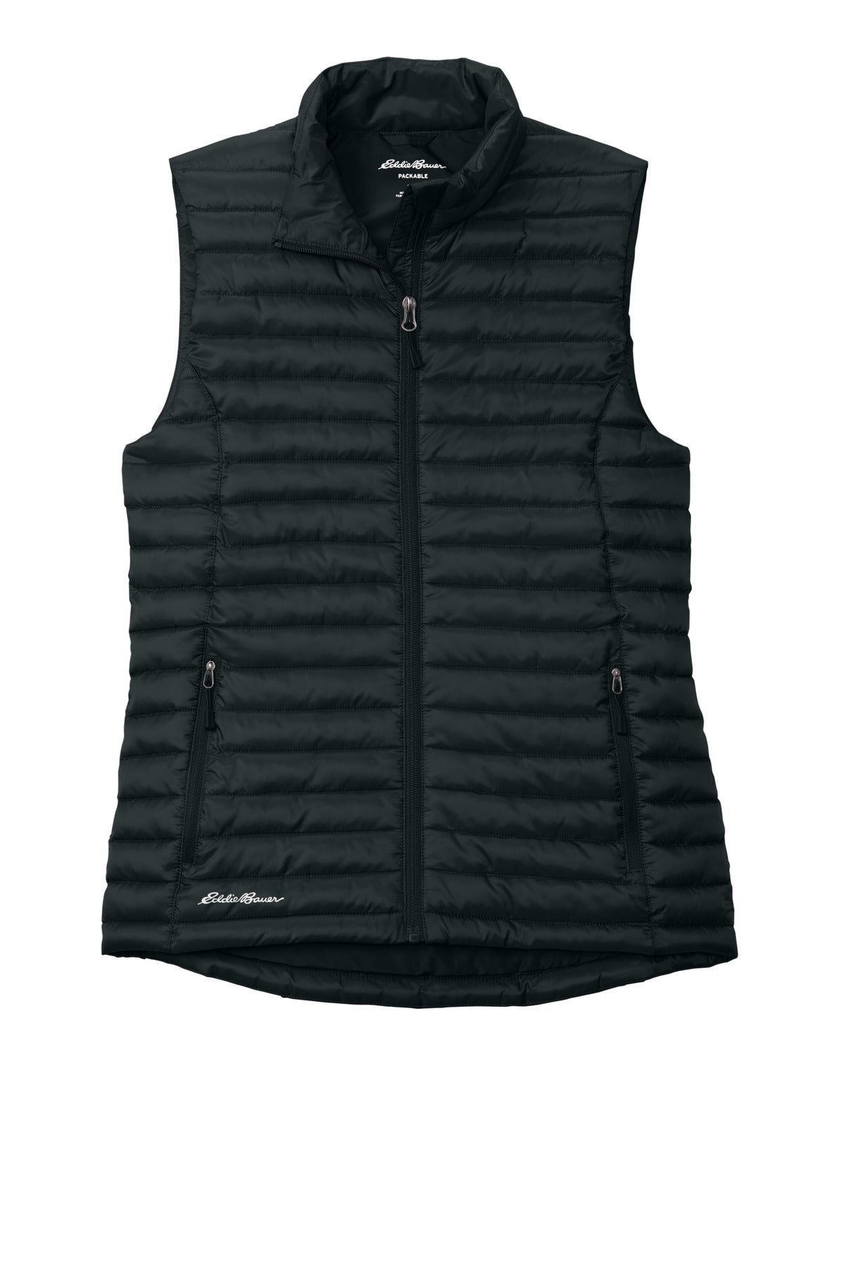 Eddie Bauer Women's Packable Quilted Vest - Black