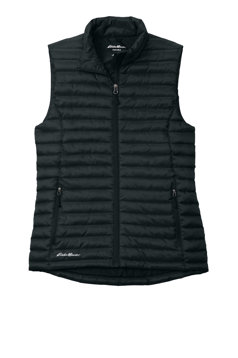 Eddie Bauer Women's Packable Quilted Vest - Black