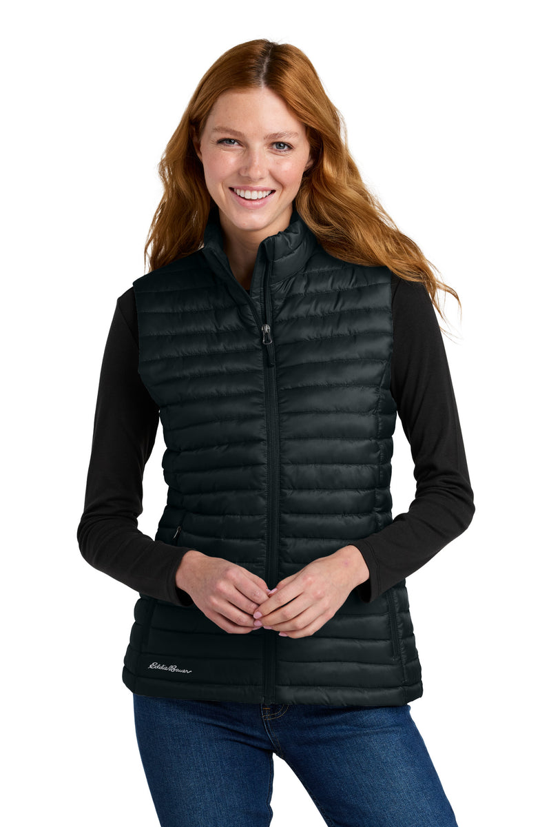Eddie Bauer Women's Packable Quilted Vest - Black