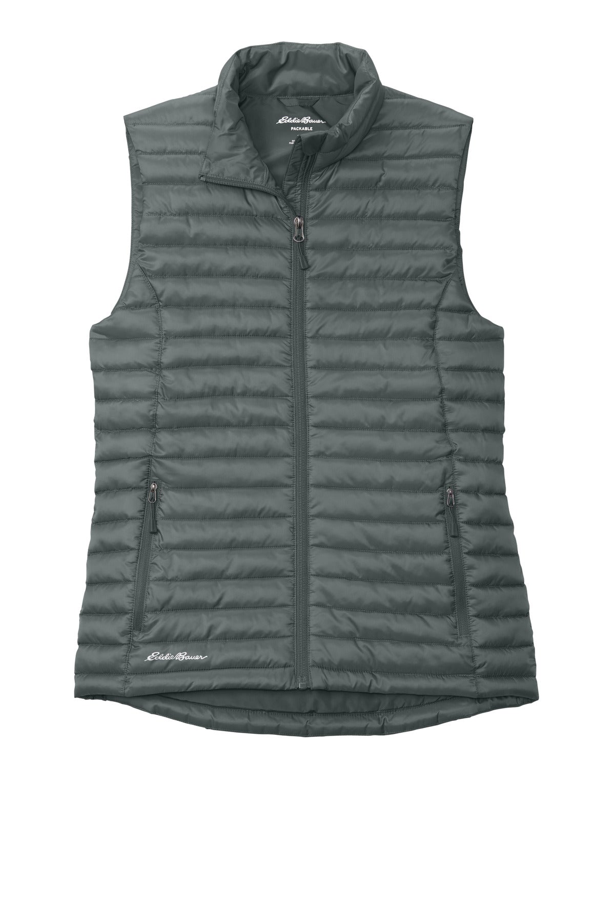 Eddie Bauer Women's Packable Quilted Vest - Metal Grey