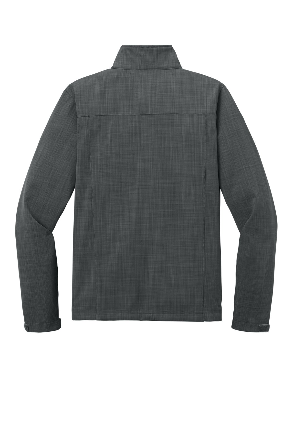 Eddie Bauer Shaded Crosshatch Soft Shell Jacket - Grey
