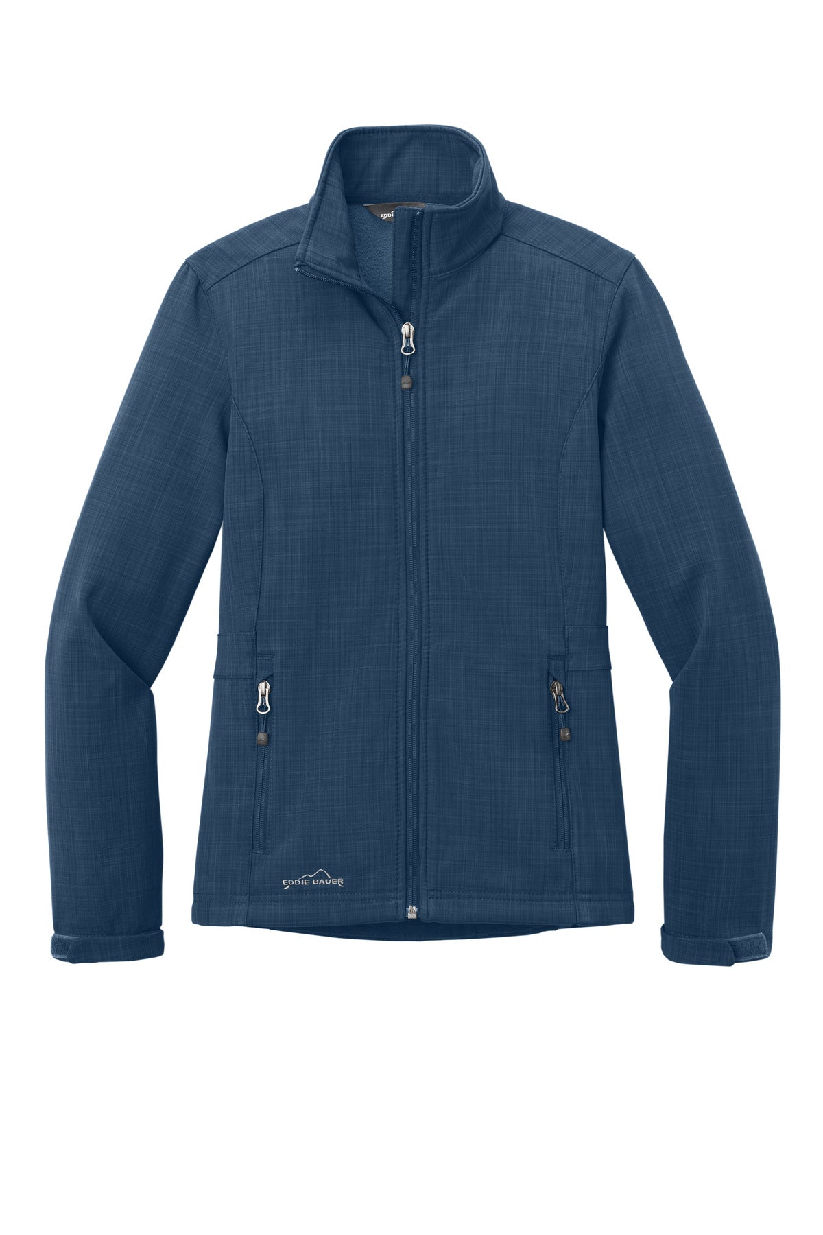 Eddie Bauer Women's Shaded Crosshatch Soft Shell Jacket - Blue