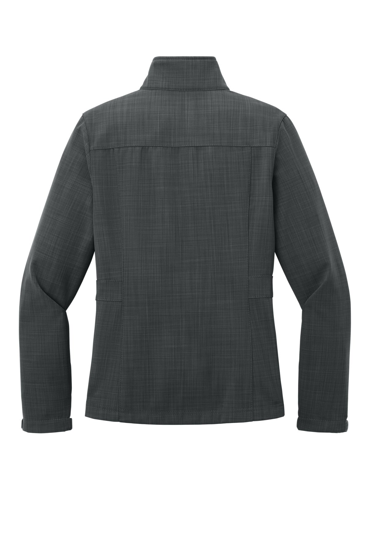 Eddie Bauer Women's Shaded Crosshatch Soft Shell Jacket - Grey