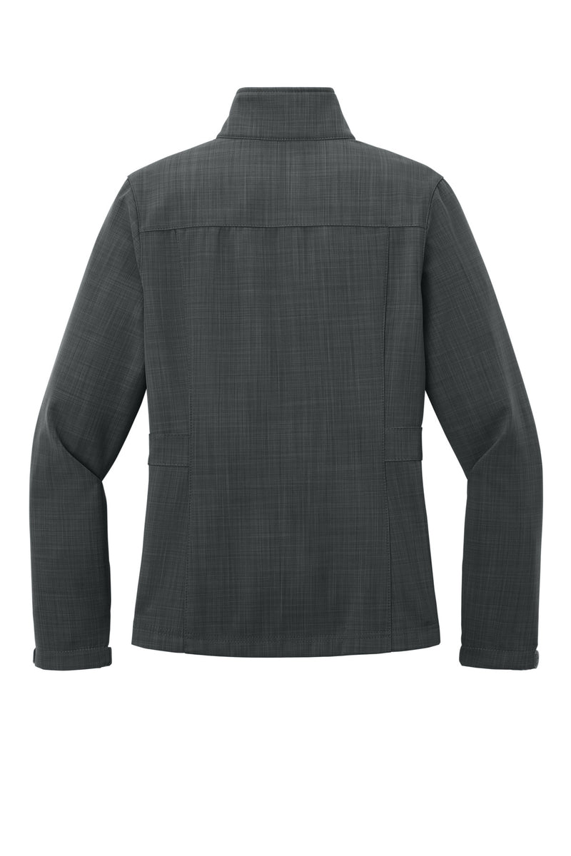 Eddie Bauer Women's Shaded Crosshatch Soft Shell Jacket - Grey