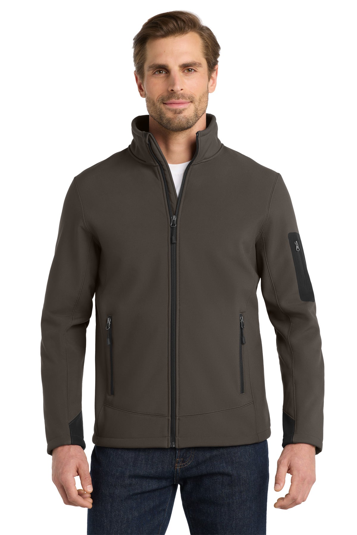 Eddie Bauer Rugged Ripstop Soft Shell Jacket - Canteen Grey