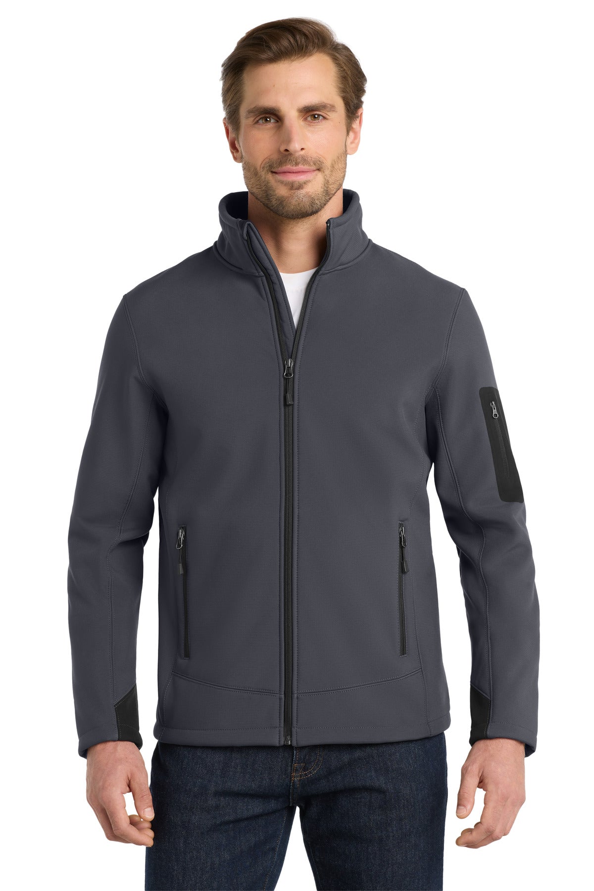 Eddie Bauer Rugged Ripstop Soft Shell Jacket - Grey Steel