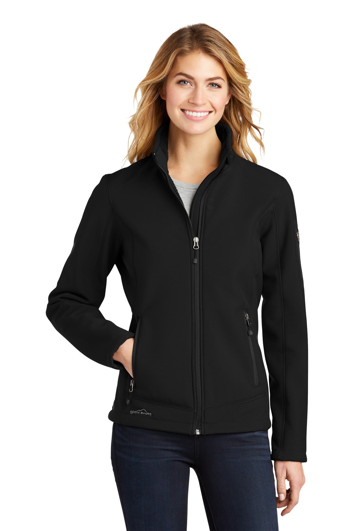 Eddie Bauer Women's Rugged Ripstop Soft Shell Jacket - Black