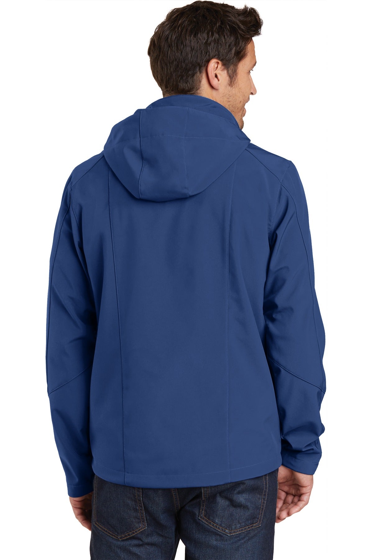 Eddie Bauer Hooded Soft Shell Parka - Admiral Blue