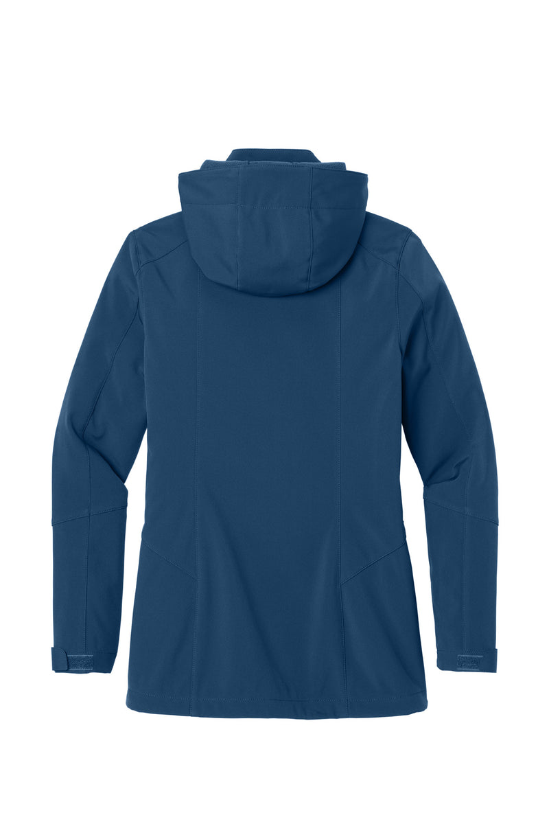 Eddie Bauer Women's Hooded Soft Shell Parka - Admiral Blue