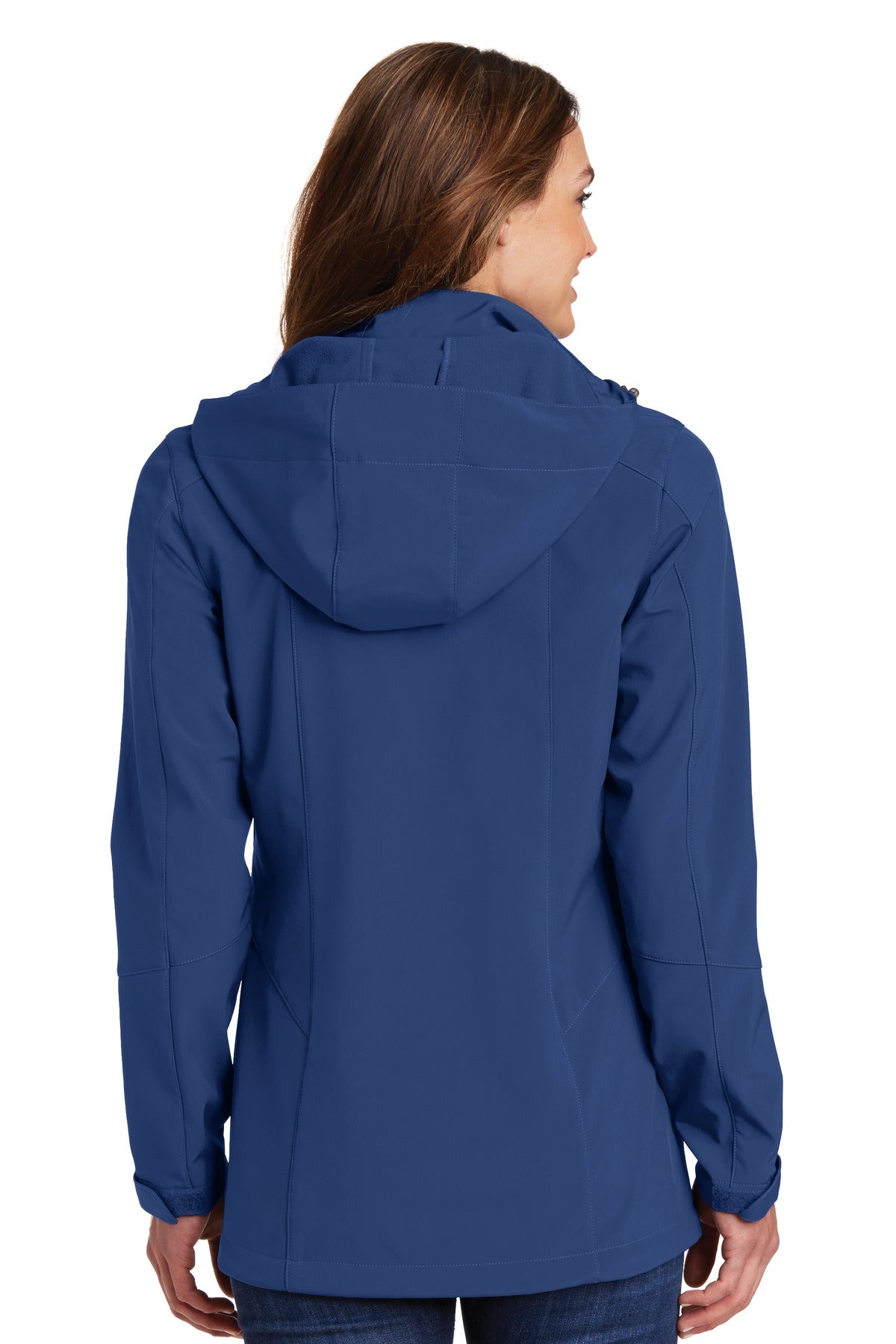 Eddie Bauer Women's Hooded Soft Shell Parka - Admiral Blue