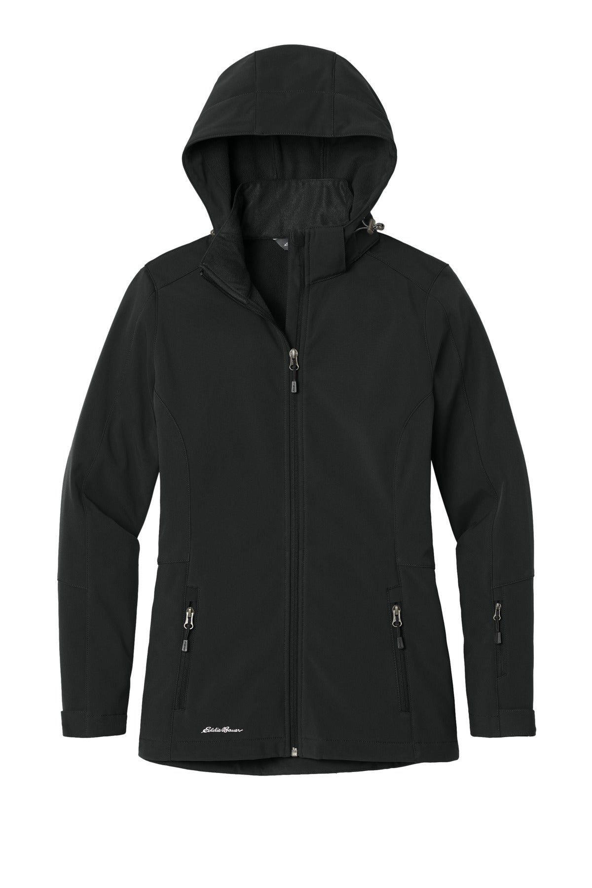 Eddie Bauer Women's Hooded Soft Shell Parka - Black