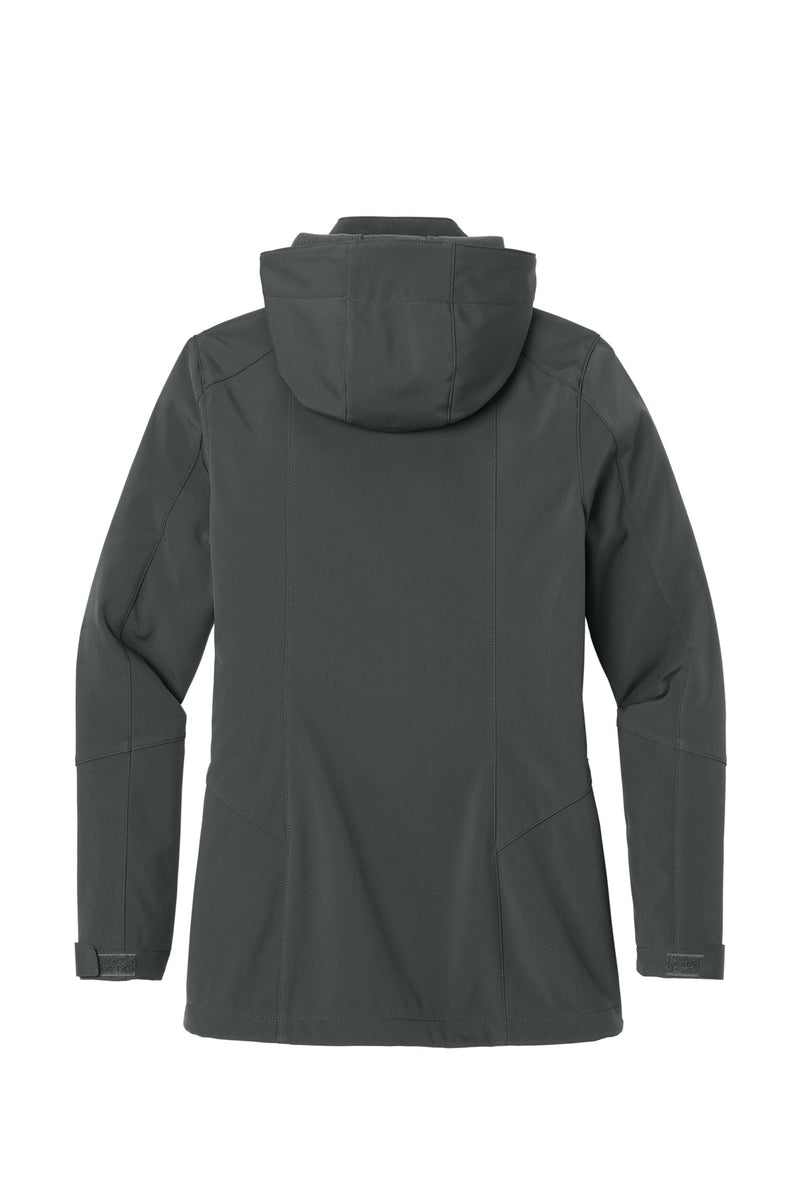Eddie Bauer Women's Hooded Soft Shell Parka - Grey Steel