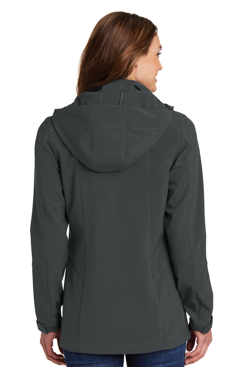Eddie Bauer Women's Hooded Soft Shell Parka - Grey Steel