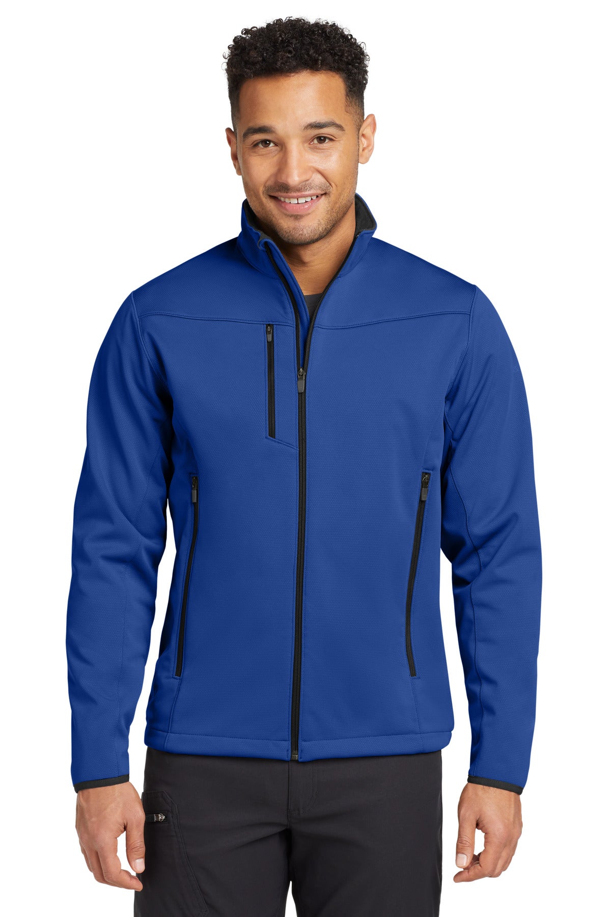 Eddie Bauer Weather-Resist Soft Shell Jacket - Cobalt Blue