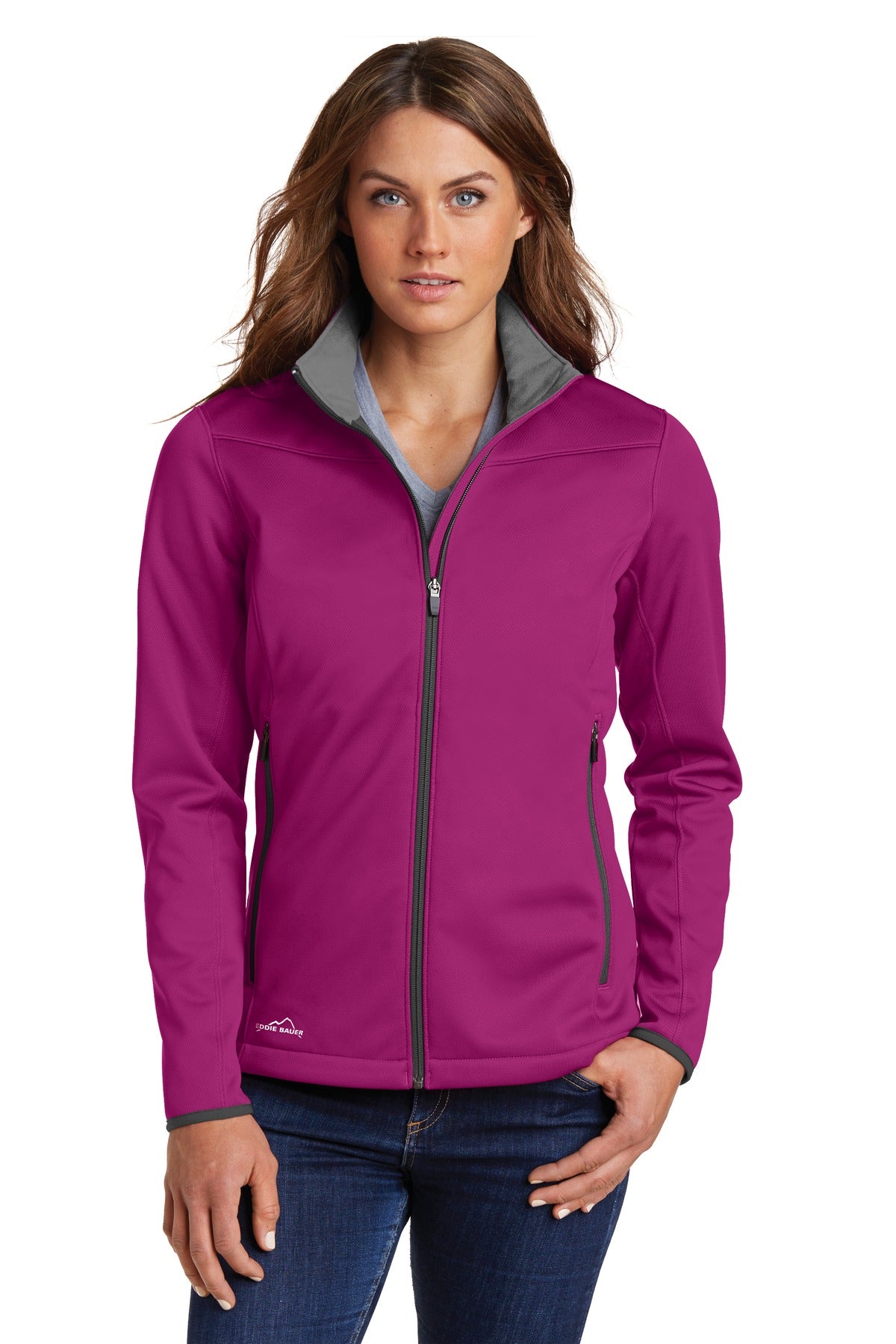 Eddie Bauer Women's Weather-Resist Soft Shell Jacket - Very Berry