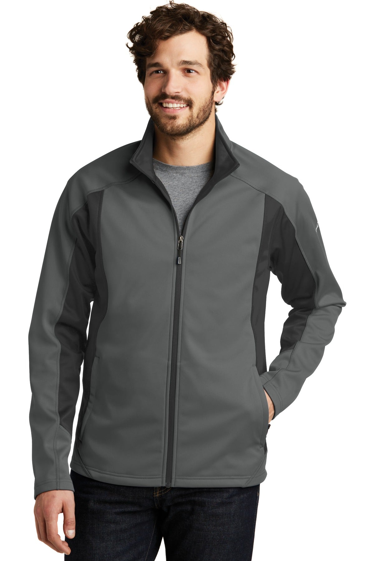 Eddie Bauer Trail Soft Shell Jacket - Metal Grey/ Grey Steel