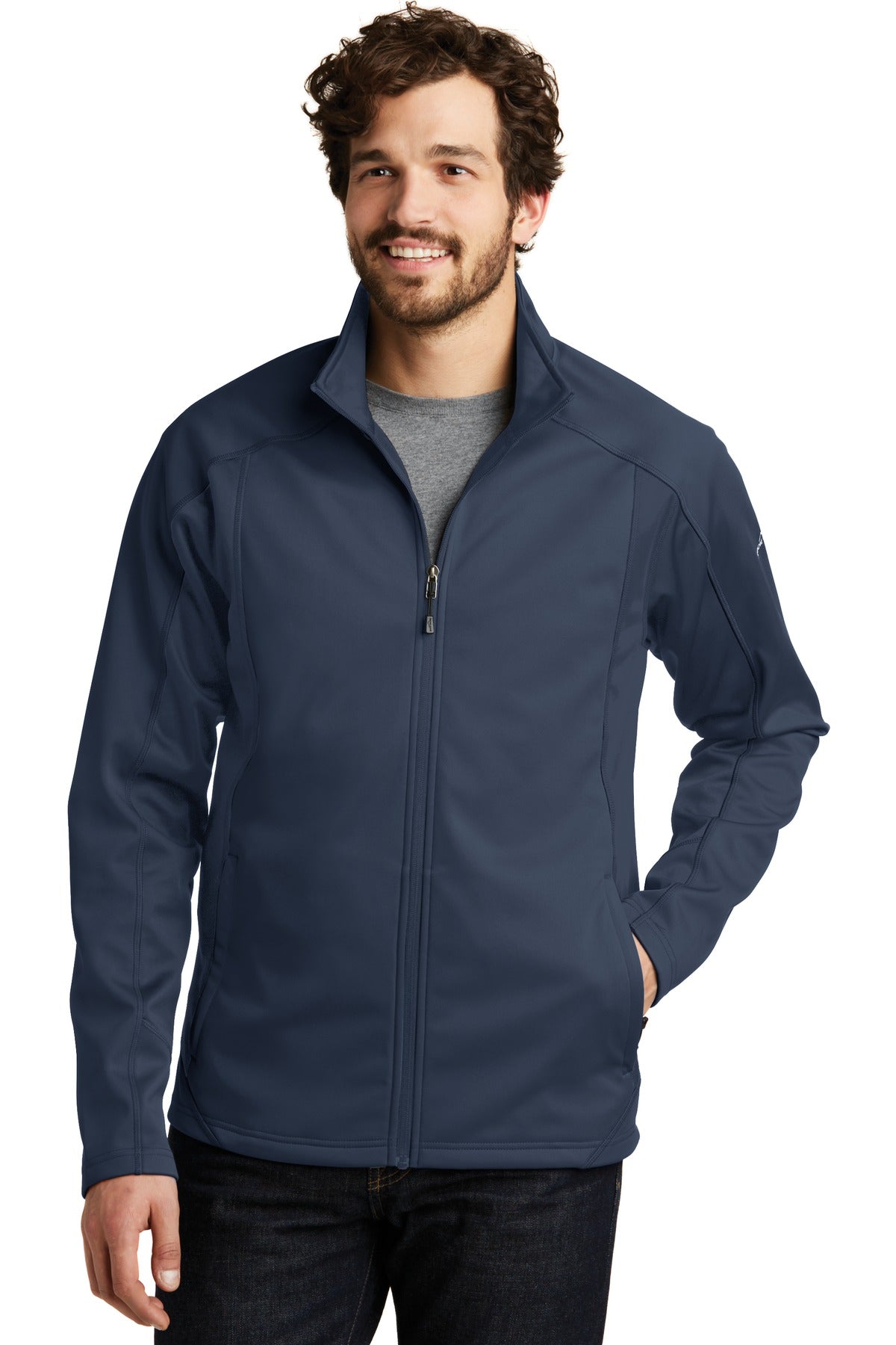 Eddie Bauer Trail Soft Shell Jacket - River Blue Navy/ River Blue Navy