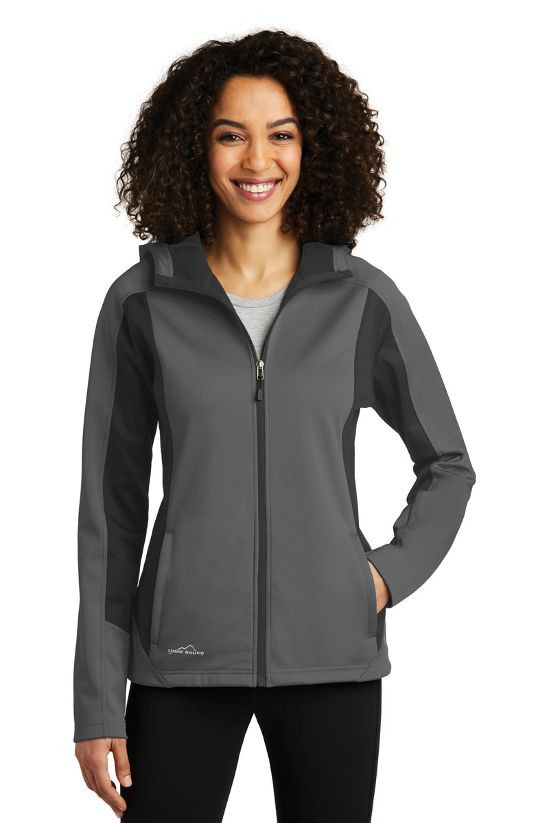 Eddie Bauer Women's Trail Soft Shell Jacket - Metal Grey/ Grey Steel