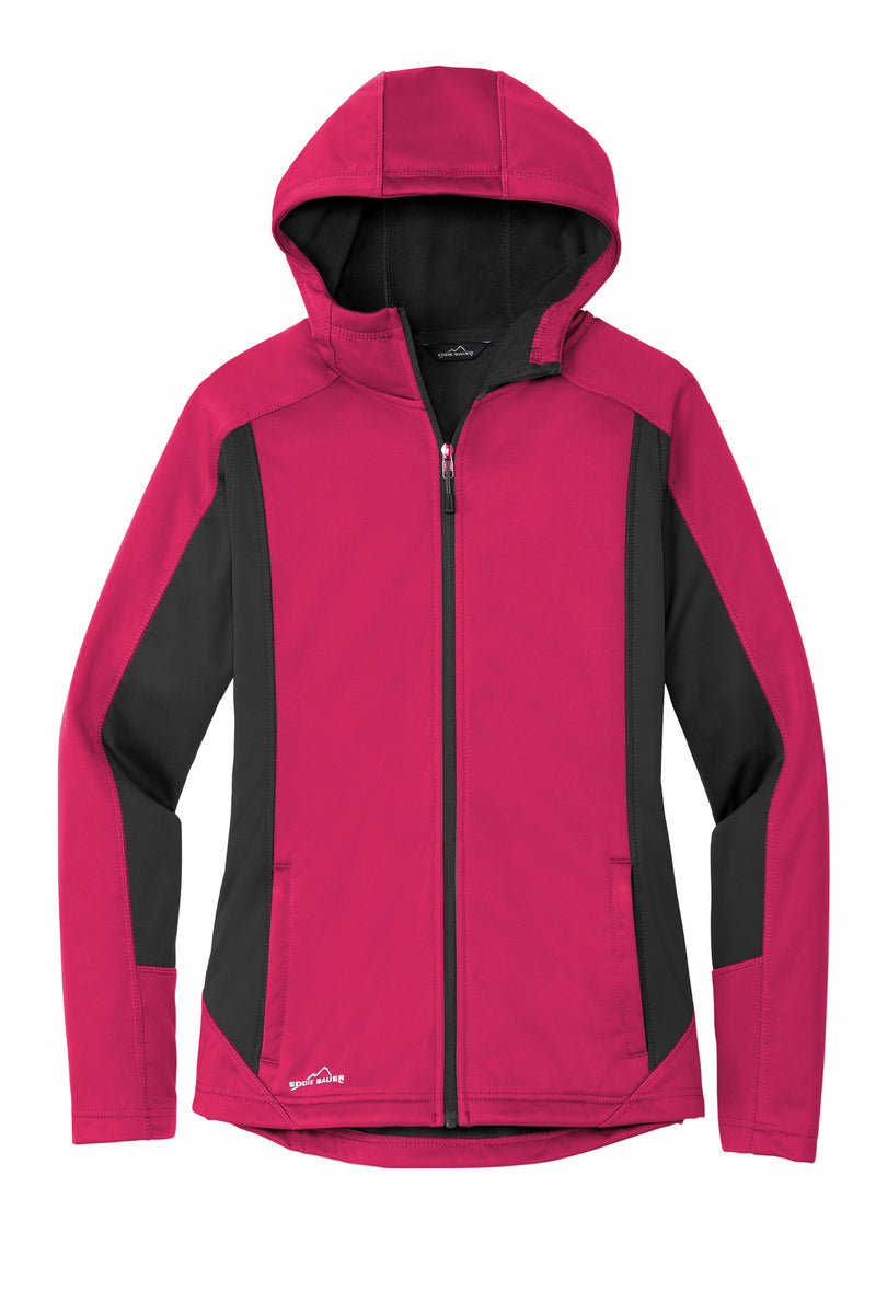 Eddie Bauer Women's Trail Soft Shell Jacket - Pink Lotus/ Grey Steel