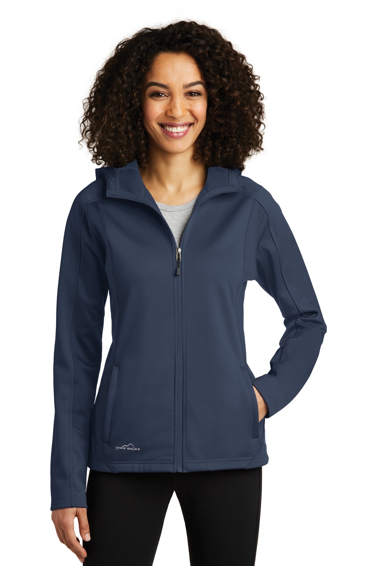 Eddie Bauer Women's Trail Soft Shell Jacket - River Blue Navy/ River Blue Navy