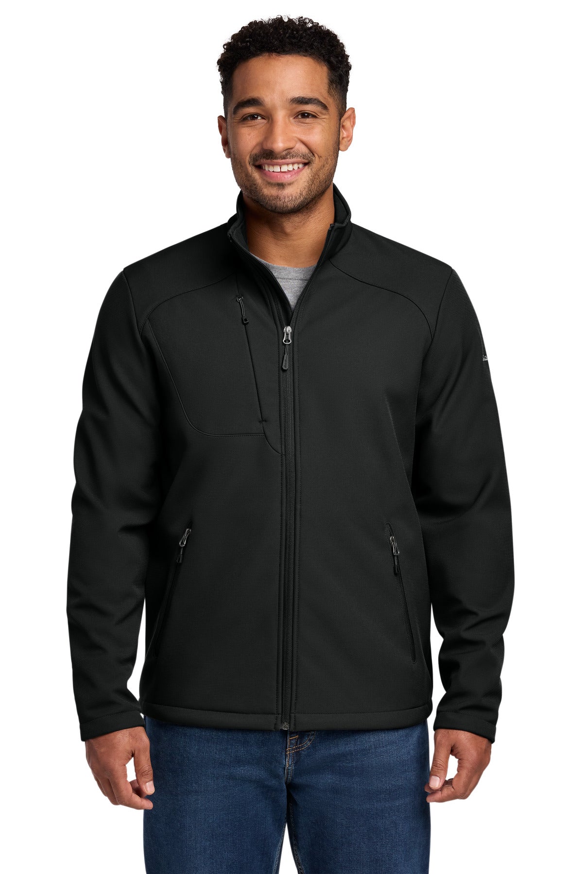 Eddie Bauer Stretch Soft Shell Jacket - Deep Black