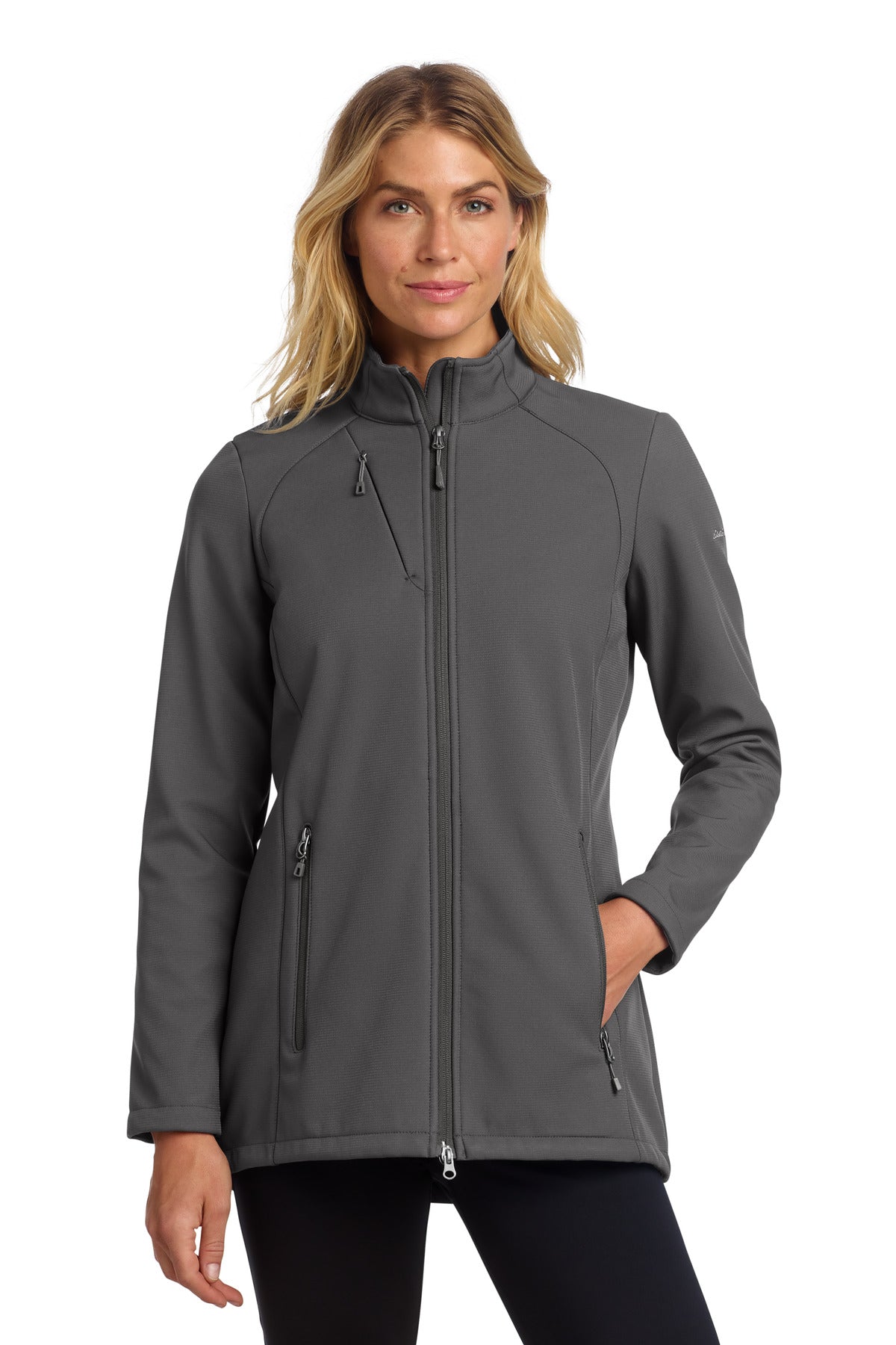 Eddie Bauer Women's Stretch Soft Shell Jacket - Iron Gate
