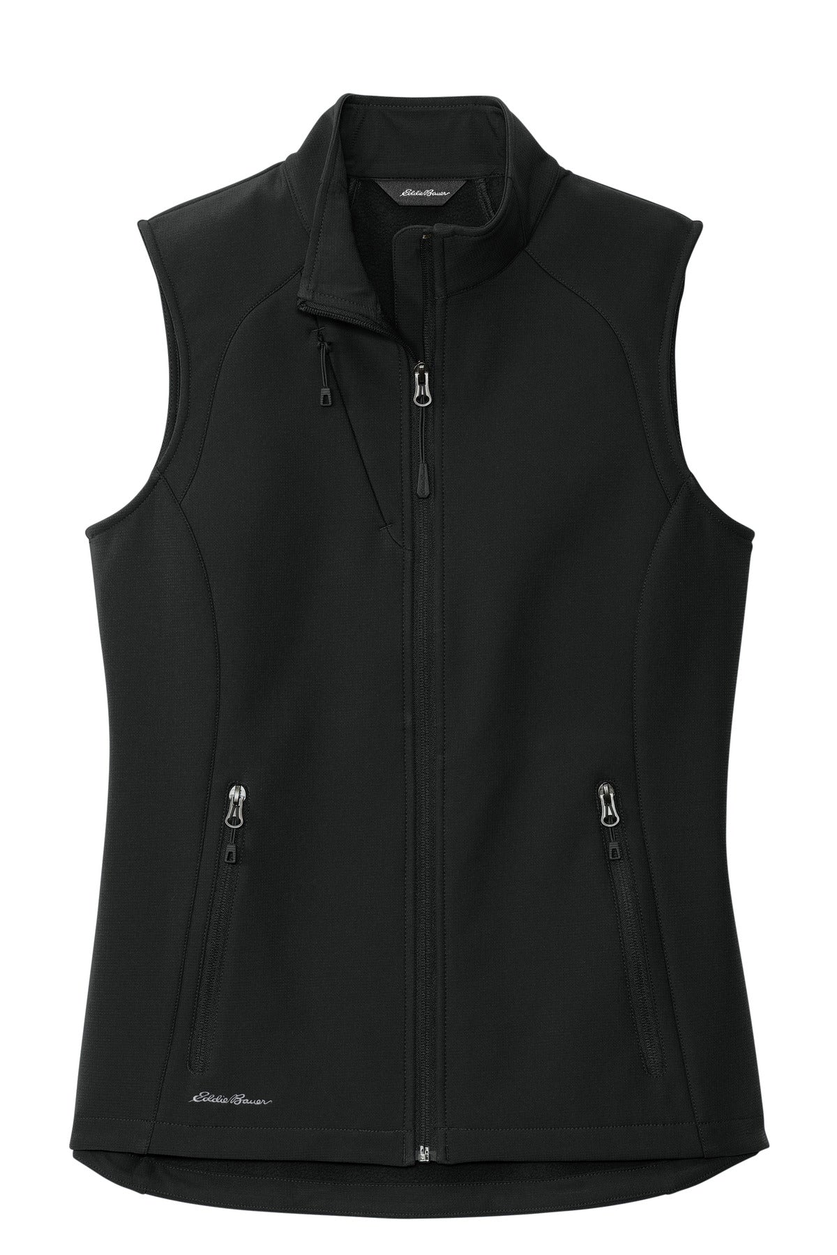 Eddie Bauer Women's Stretch Soft Shell Vest - Deep Black