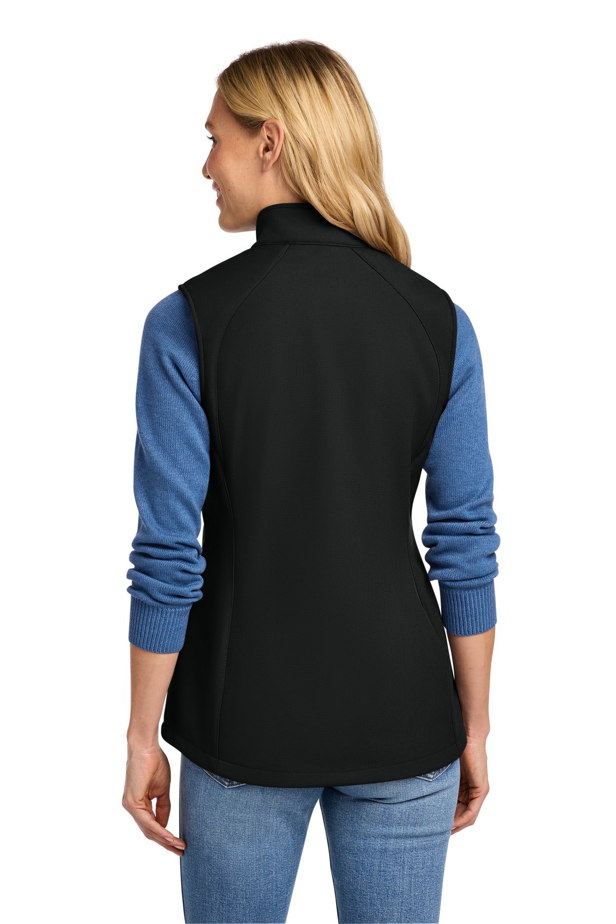 Eddie Bauer Women's Stretch Soft Shell Vest - Deep Black