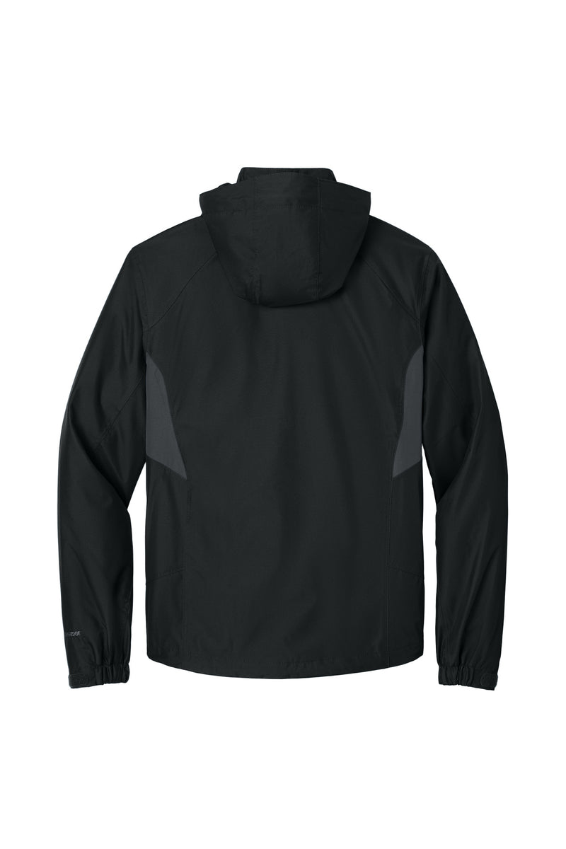 Eddie Bauer Rain Jacket - Black/ Steel Grey