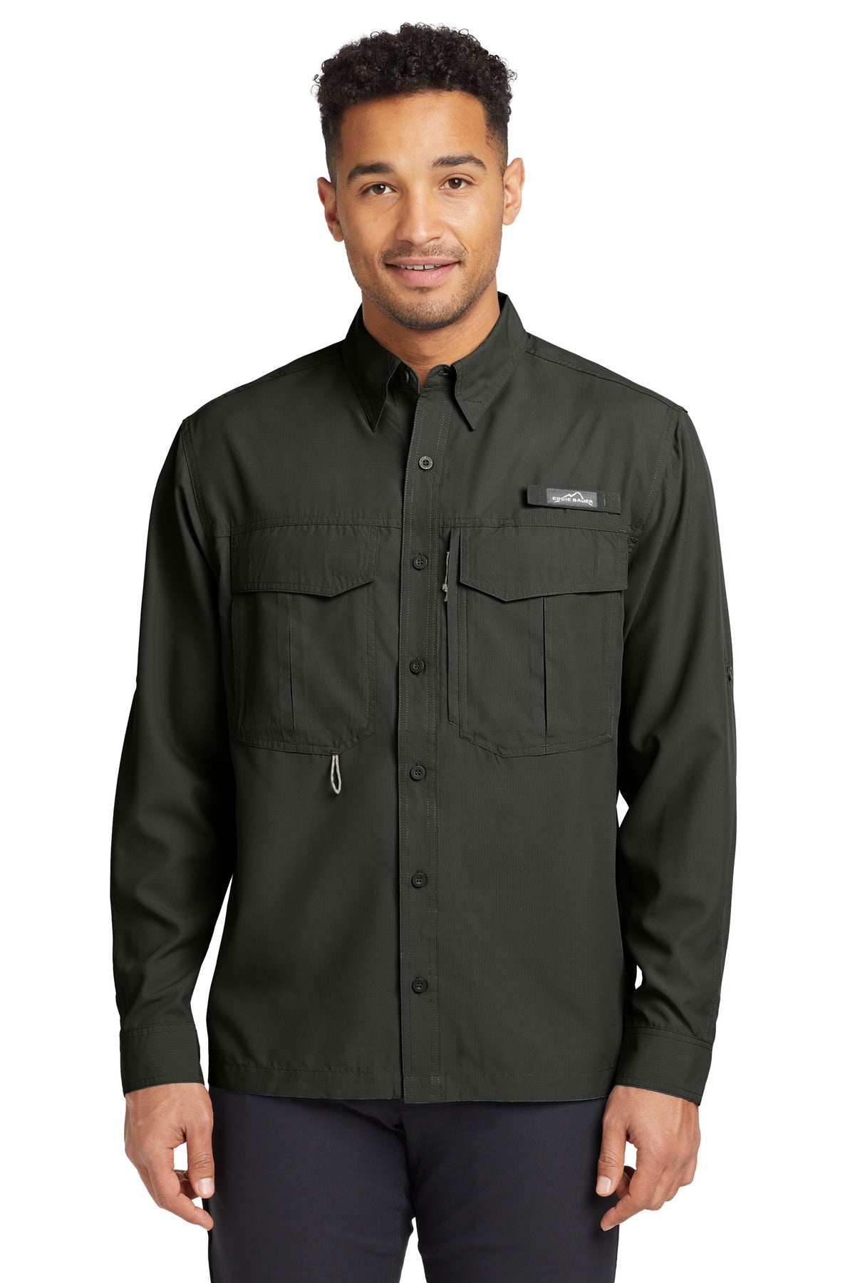 Eddie Bauer - Long Sleeve Performance Fishing Shirt - Boulder