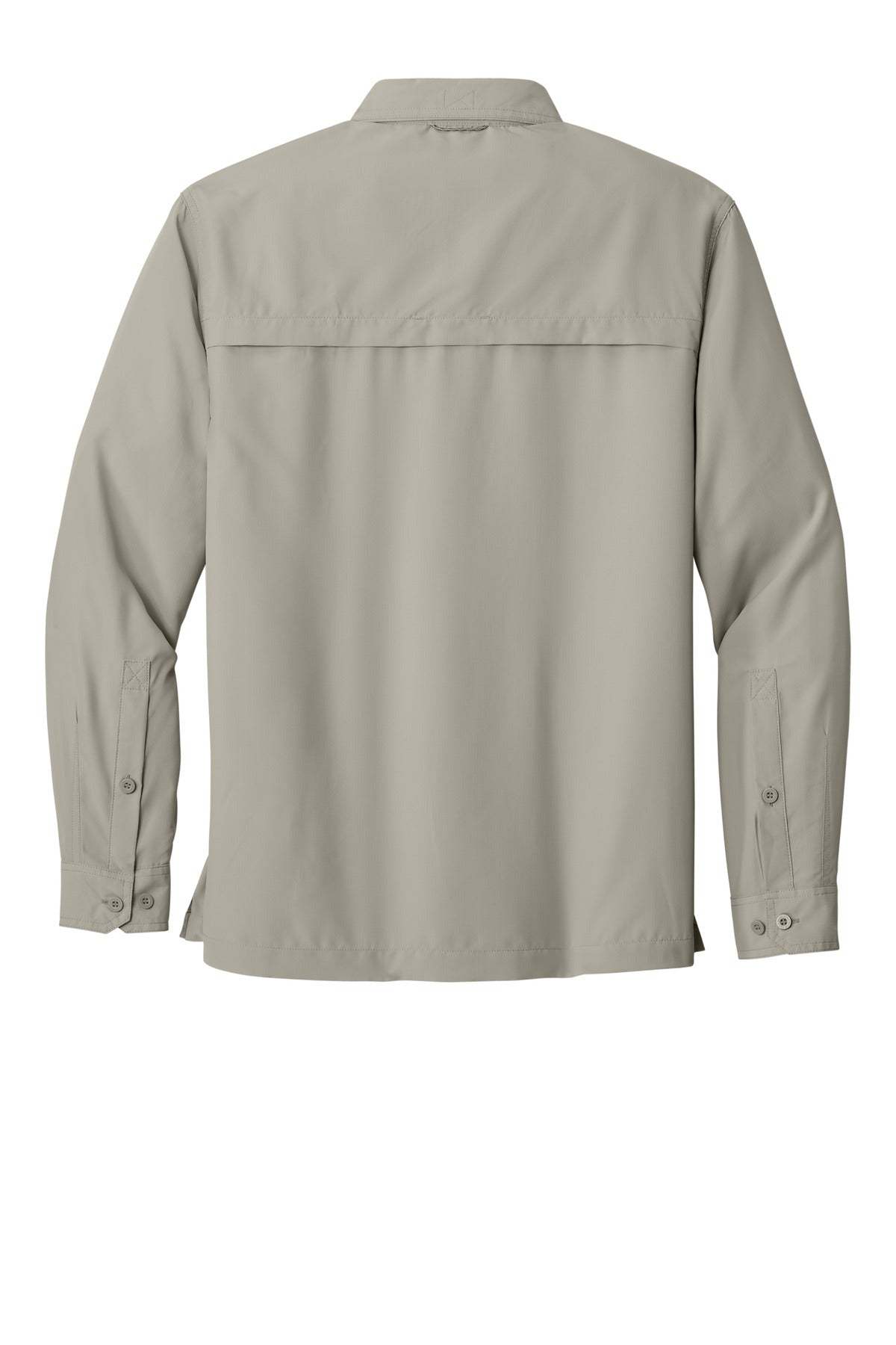 Eddie Bauer - Long Sleeve Performance Fishing Shirt - Driftwood