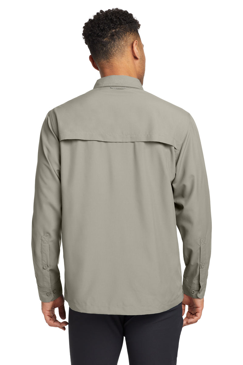 Eddie Bauer - Long Sleeve Performance Fishing Shirt - Driftwood