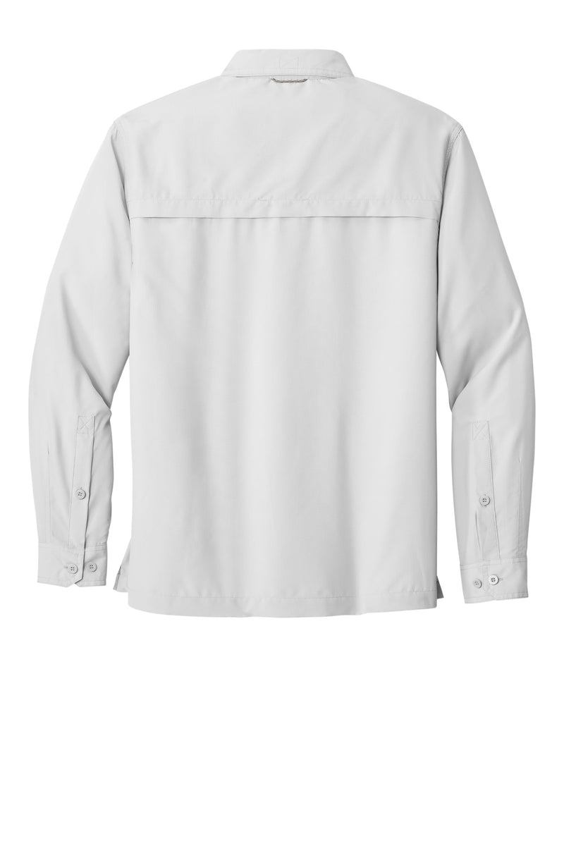 Eddie Bauer - Long Sleeve Performance Fishing Shirt - White