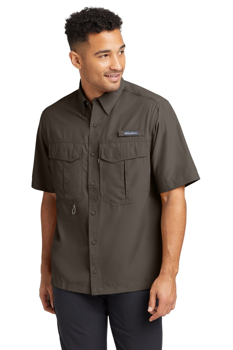 Eddie Bauer Short Sleeve Performance Fishing Shirt - Boulder