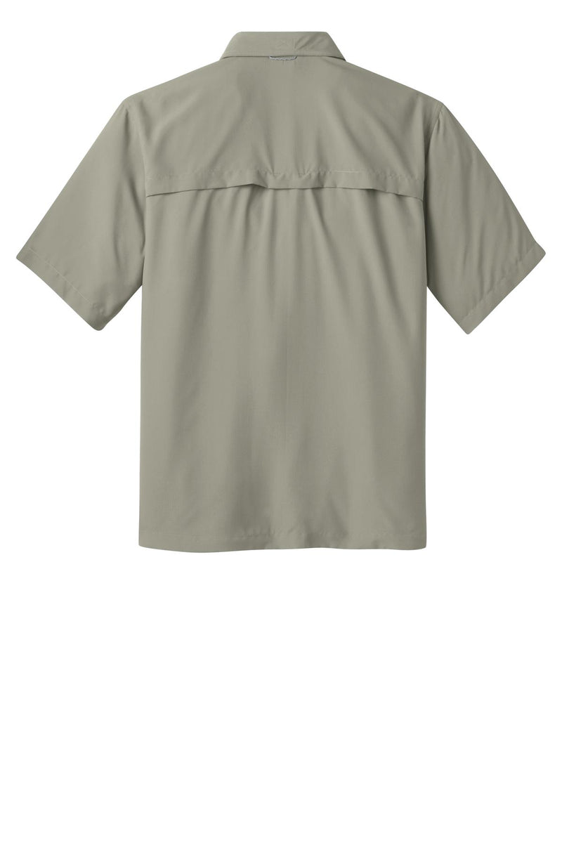 Eddie Bauer Short Sleeve Performance Fishing Shirt - Driftwood