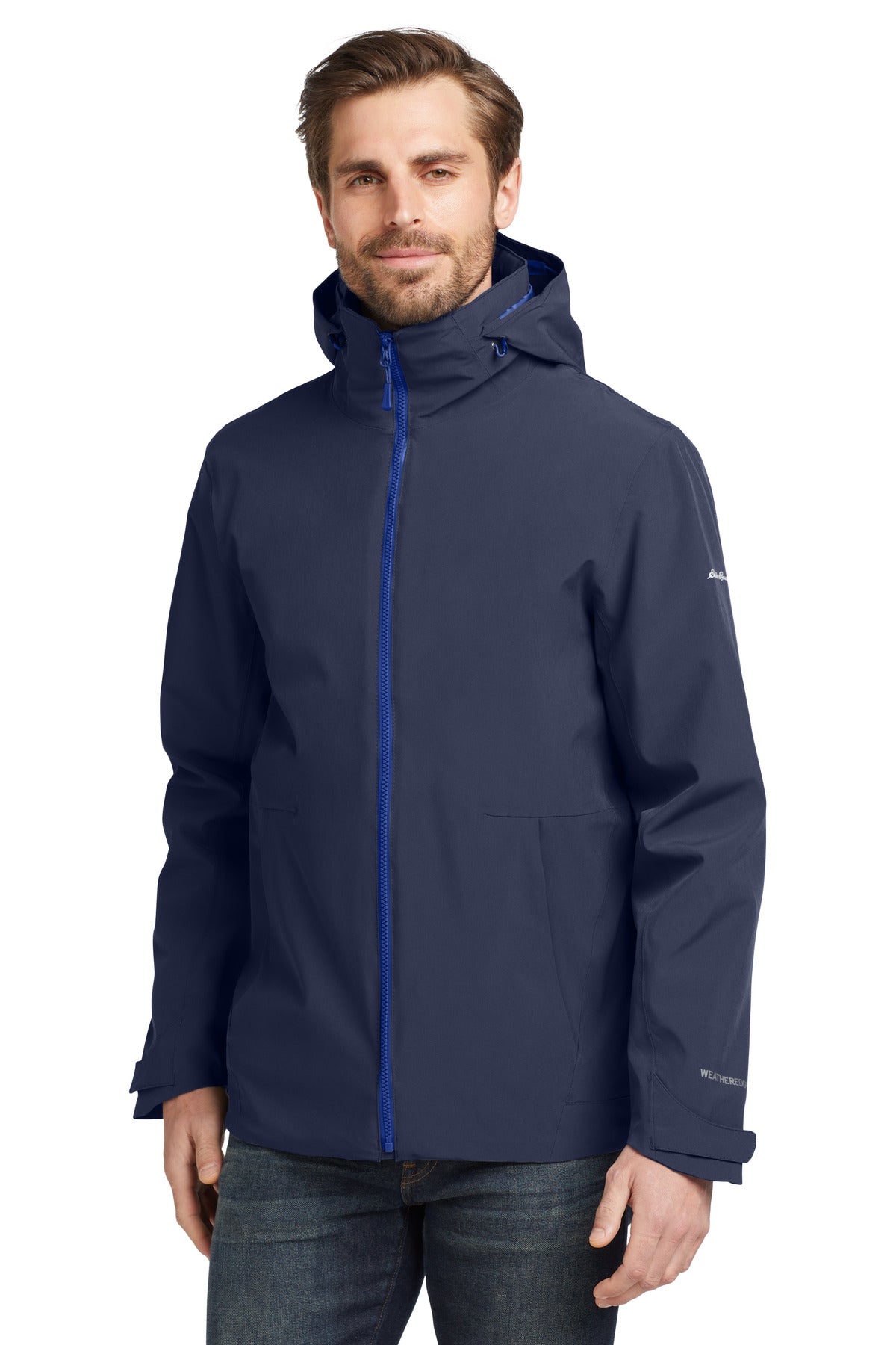 Eddie Bauer WeatherEdge 3-in-1 Jacket - River Blue/ Cobalt Blue