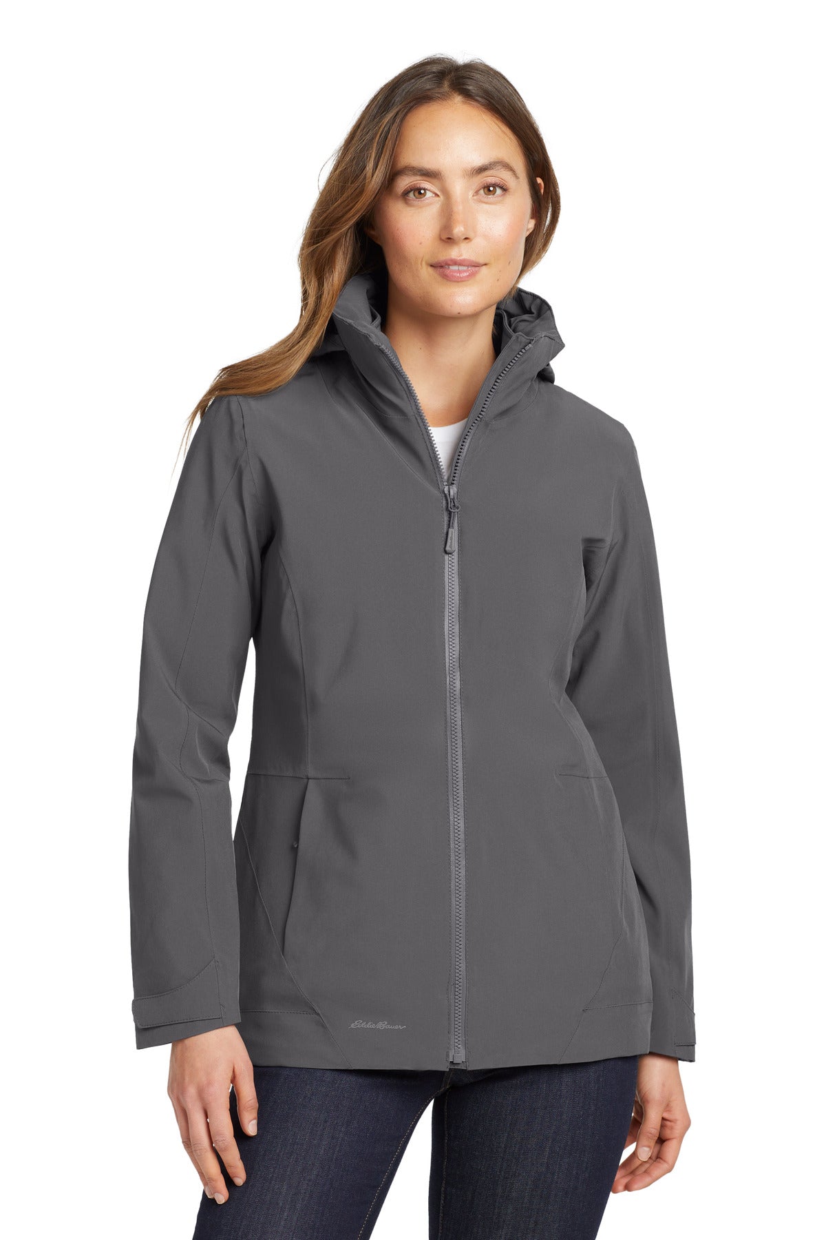 Eddie Bauer Women's WeatherEdge 3-in-1 Jacket - Grey Steel/ Metal Grey